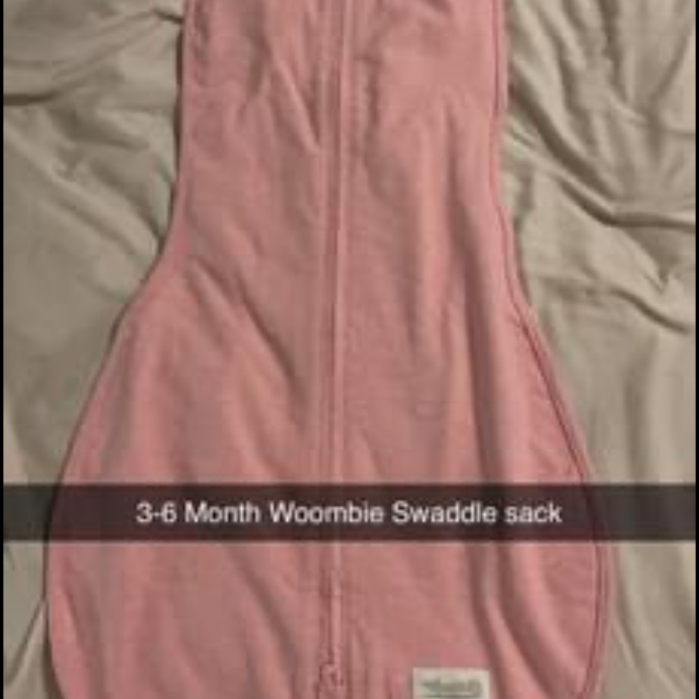 WOOMBIE SWADDLE SACK 3-6 month NWOT